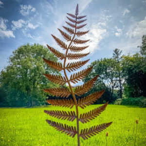 Large leaf sculpture